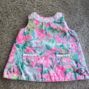 Lilly Pulitzer baby shift dress 12-18 months